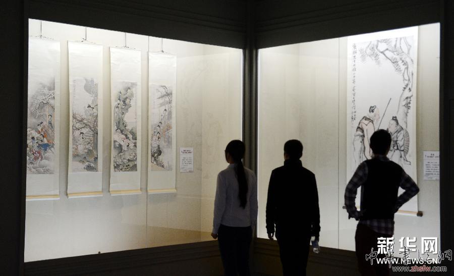 閩臺書畫珍品亮相江西南昌 圖 (晚報)(1)閩臺書畫珍品亮相江西南昌
