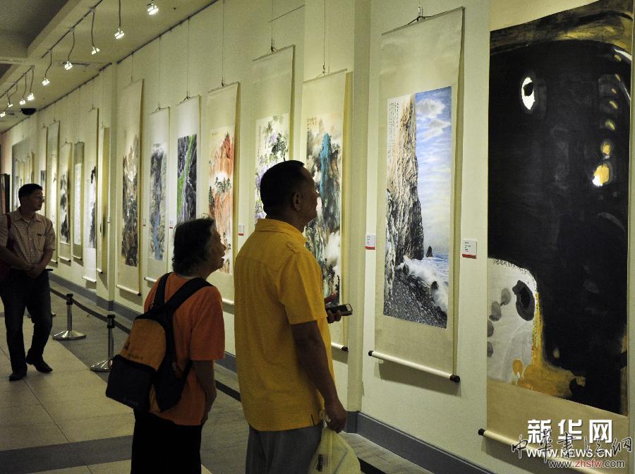 #（文化）（3）兩岸藝術(shù)名家交流展臺北開幕