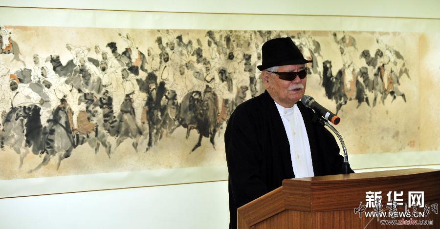 #（文化）（1）兩岸藝術(shù)名家交流展臺(tái)北開幕