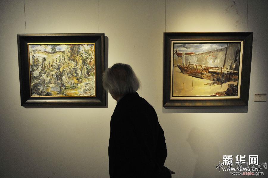 （晚報）（2）陳樹東油畫藝術展在京開幕