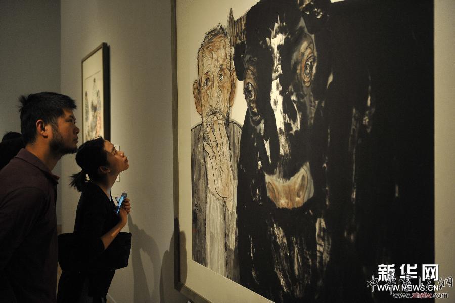 （文化）（4）中國意象&mdash;&mdash;當(dāng)代中國水墨與雕塑藝術(shù)展在京開幕