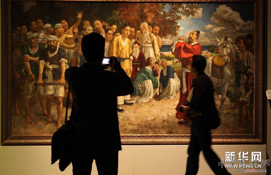 （文化）（1）&ldquo;大師與大師&mdash;&mdash;徐悲鴻與法國學(xué)院大家作品聯(lián)展&rdquo;拉開帷幕