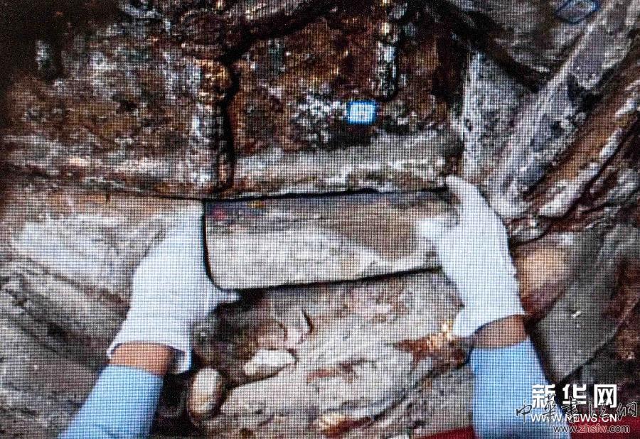 （文化）（3）大足石刻研究院：大足石刻千手觀音首次發(fā)現(xiàn)年代石磚題記