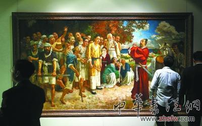 徐悲鴻作品北京展出 含留學(xué)法國時課堂作業(yè)