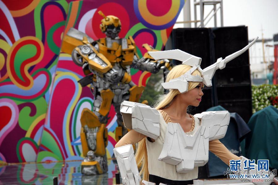 （晚報(bào)）（2）2014西南動(dòng)漫游戲文化節(jié)開幕