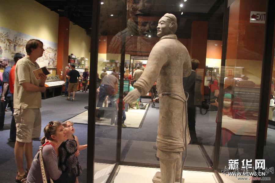 （國際）（2）秦始皇兵馬俑&ldquo;造訪&rdquo;美國兒童博物館