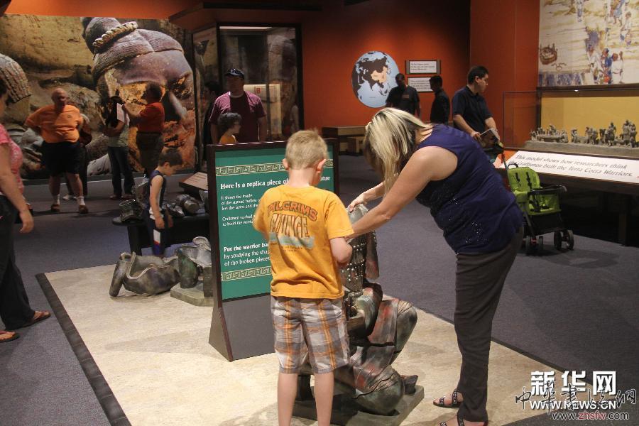 （國際）（4）秦始皇兵馬俑&ldquo;造訪&rdquo;美國兒童博物館