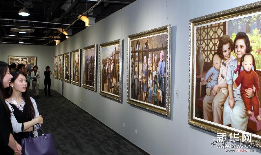 （晚報）（2）&ldquo;大愛無疆&mdash;&mdash;猶太人在上海&rdquo; 大型系列油畫展在上海舉辦