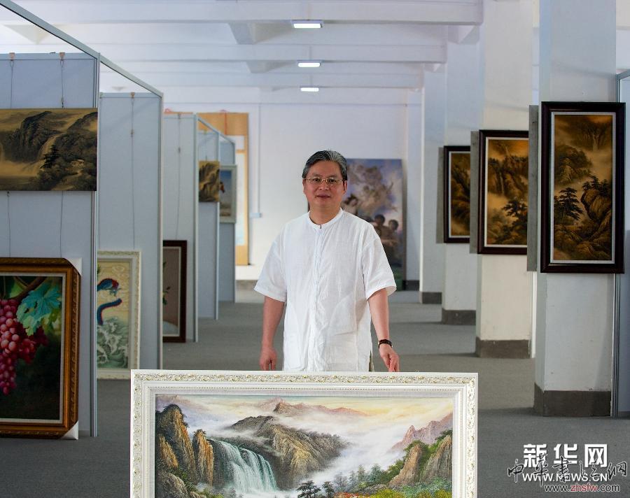 （文化）（5）江西上猶：靚麗油畫走俏國際市場