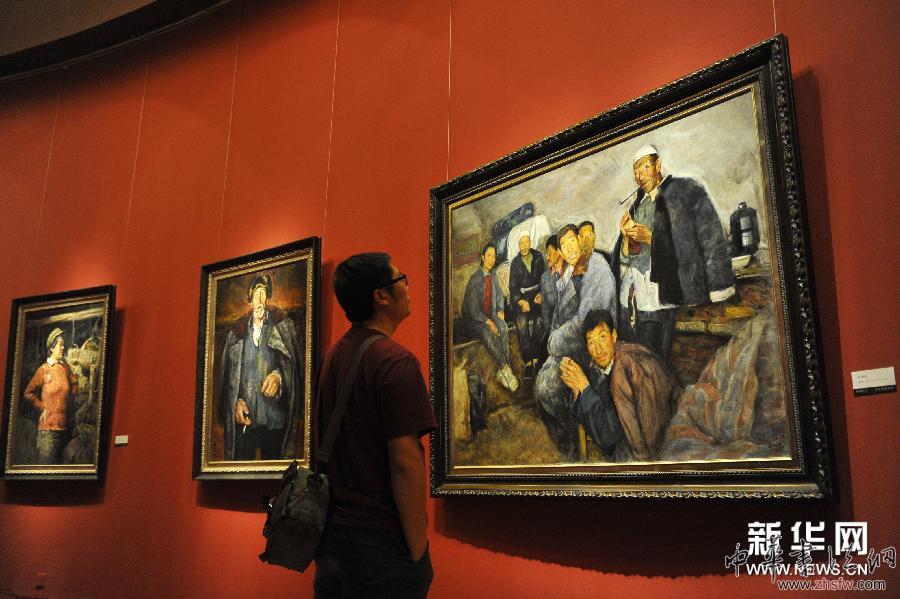 情凝厚土--曹新林油畫展在京開幕 圖 (晚報)(2)情凝厚土——曹新林油畫展在京開幕