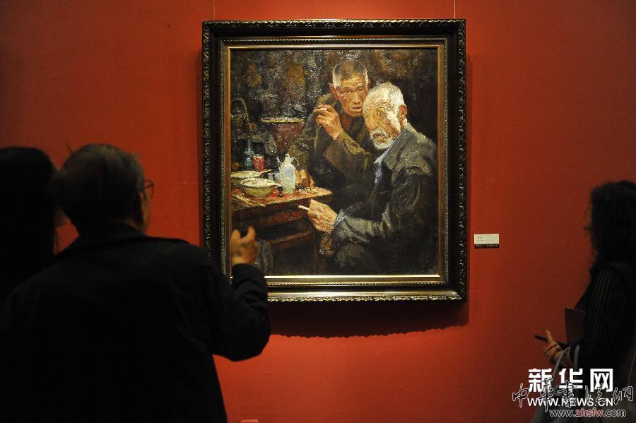 情凝厚土--曹新林油畫展在京開幕 圖 (晚報)(4)情凝厚土——曹新林油畫展在京開幕