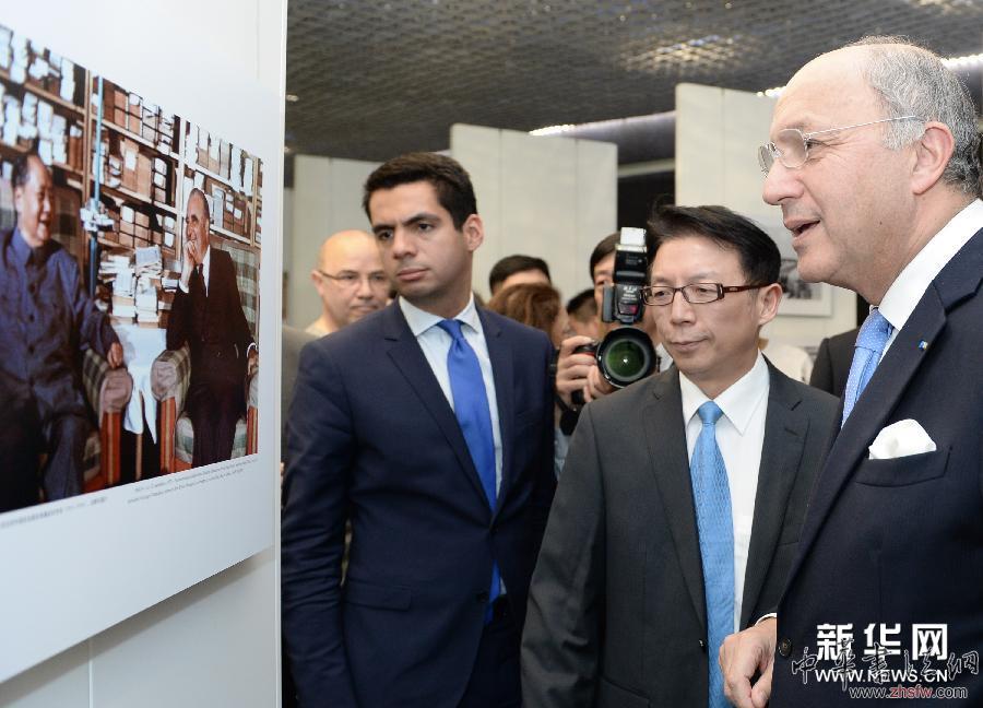 （新華網(wǎng)）紀(jì)念中法建交50周年圖片展在京舉行