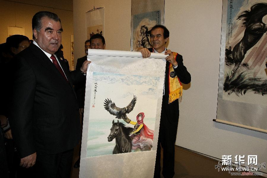 （XHDW）（1）&ldquo;和諧亞洲&rdquo;國際和平藝術家繪畫作品展在滬開幕