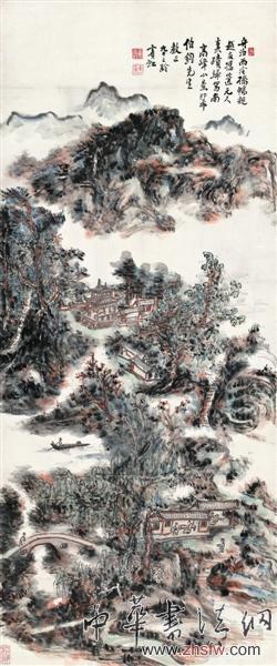 黃賓虹畫作拍出6267.5萬(wàn)元 刷新個(gè)人紀(jì)錄