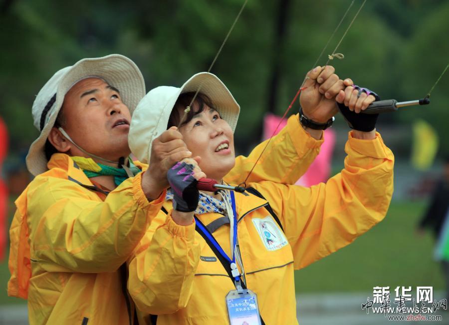 #（晚報）（2）吉林舉辦風(fēng)箏文化藝術(shù)節(jié) 五百風(fēng)箏大比拼