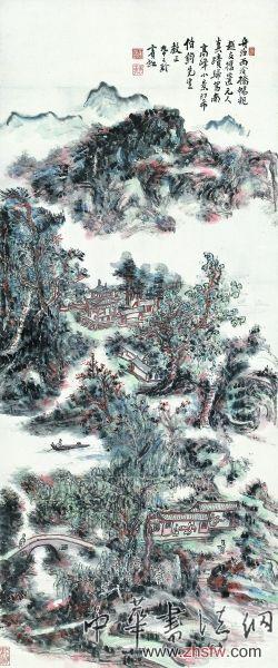 藝術(shù)市場有冷暖 藏家求安全 黃賓虹《南高峰小景》