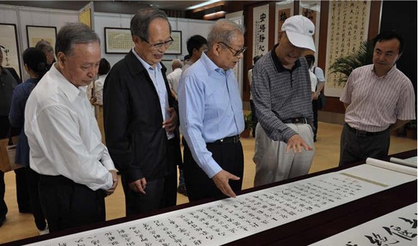 “蔣祝平書法作品展”在武漢開展