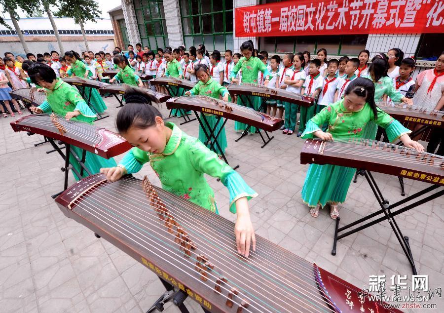 （社會）（2）河北香河舉辦鄉(xiāng)村校園文化藝術(shù)節(jié)