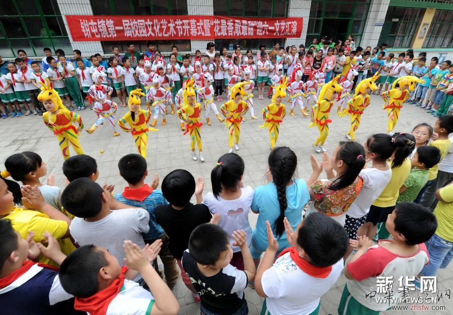 （社會）（1）河北香河舉辦鄉(xiāng)村校園文化藝術(shù)節(jié)