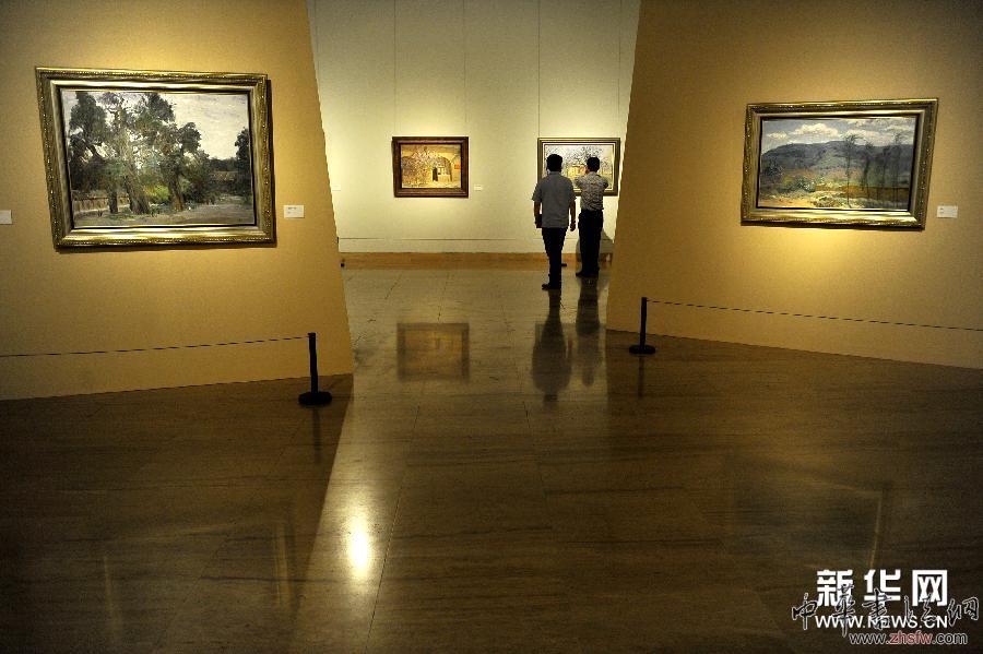 （晚報(bào)）（3）馬建飛油畫展在京開(kāi)幕