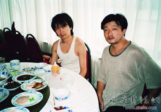 崔健與王小帥在北京