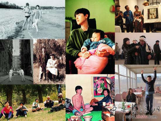 劉小東的 30 年影像展是從夫人喻紅開始的。