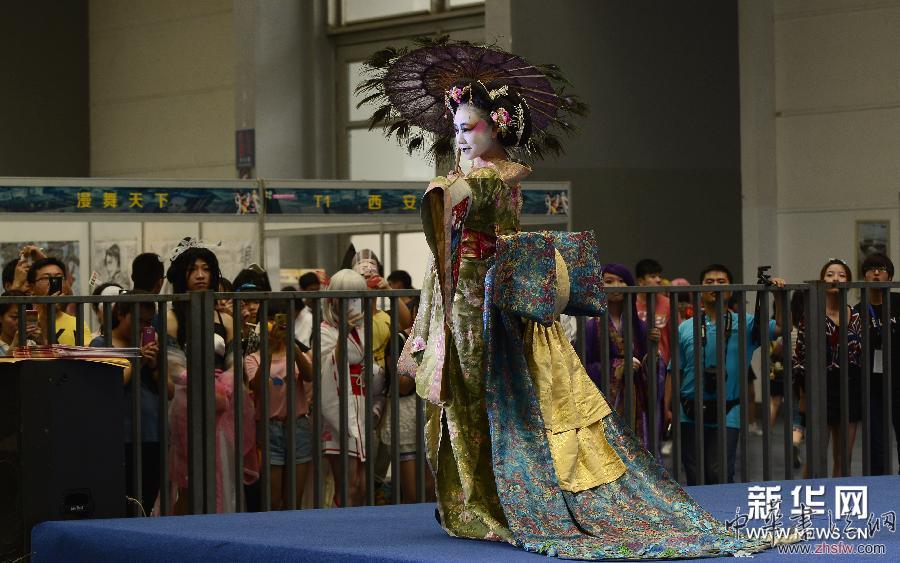 第四屆中國(guó)(西安)動(dòng)漫游戲文化節(jié)開幕 組圖 (財(cái)經(jīng)專線)(2)第四屆中國(guó)(西安)動(dòng)漫游戲文化節(jié)開幕