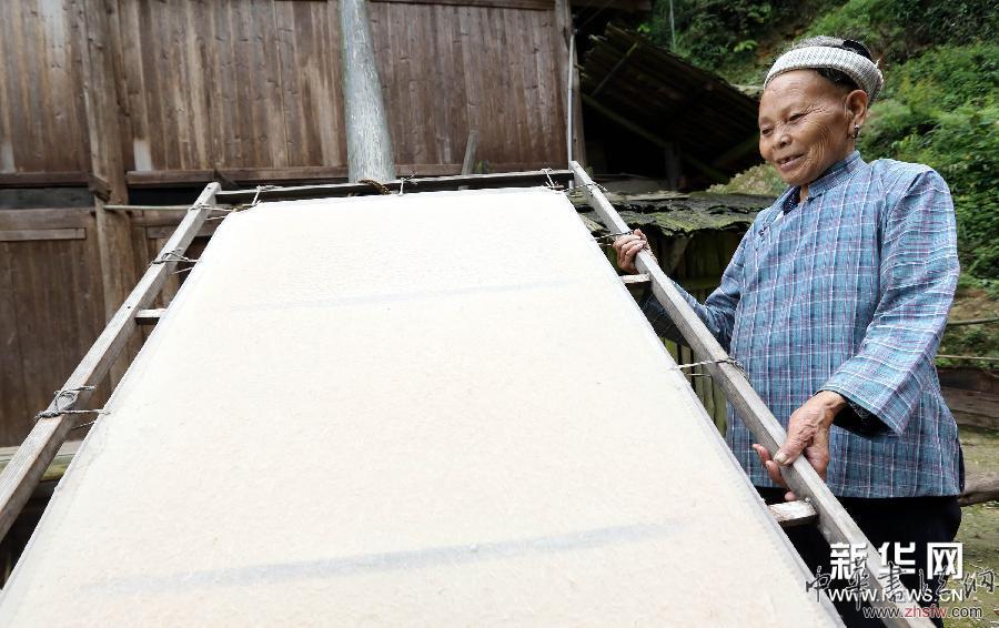 #（社會）（2）貴州瑤寨手工棉紙作坊漸有生機
