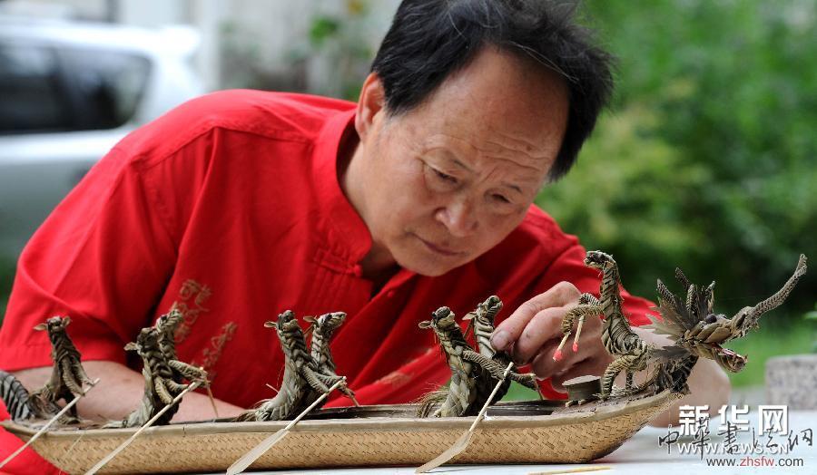 #（社會）棕編龍舟迎端午