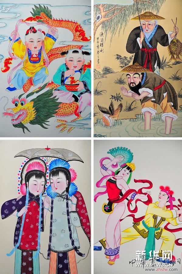 （文化）（5）山東高密撲灰年畫&ldquo;中國一絕&rdquo;