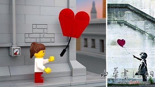 《氣球女孩》圖片來(lái)源：BBC中文網(wǎng)