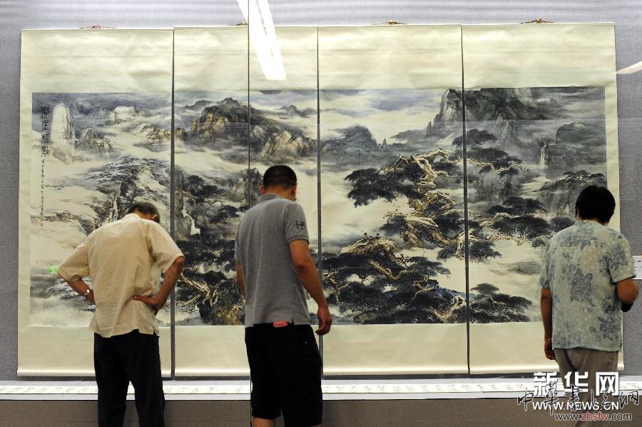 （文化）（1）心象派國畫展&ldquo;心象&middot;新相&rdquo;在太原開展