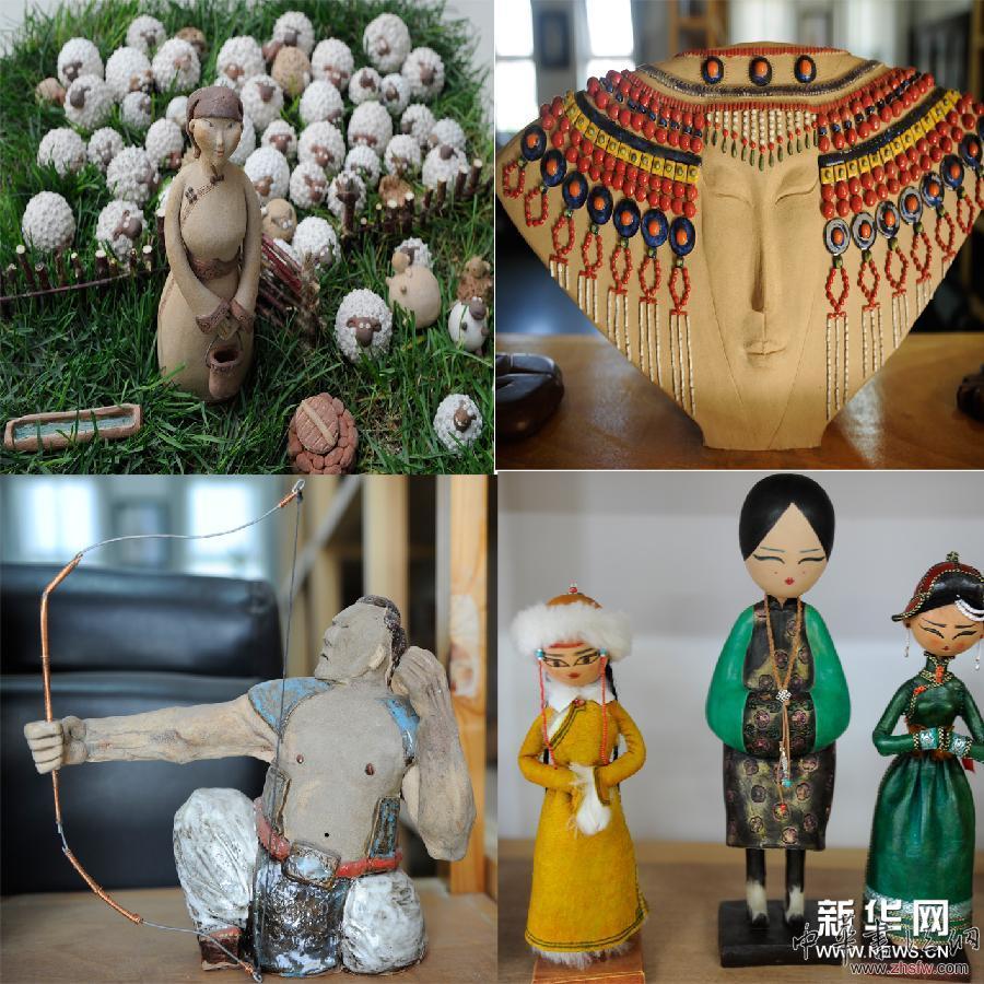 （晚報）（2）畢業(yè)作品展上的草原風(fēng)情