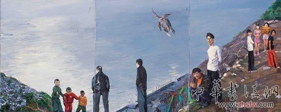 劉小東作品《三峽新移民》，賈樟柯用鏡頭拍攝下他的整個創(chuàng)作過程，成為其紀(jì)錄片《東》的主要內(nèi)容。而很多人知道劉小東恰恰是因?yàn)椤稏|》和《三峽好人》這兩部影片。