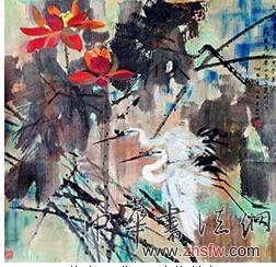 善用國(guó)學(xué)之眼辨識(shí)書(shū)畫(huà)收藏 黃永玉作品《荷花》