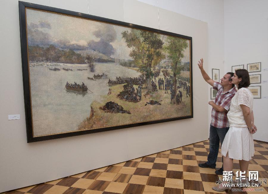 （國(guó)際）（2）克羅地亞舉辦紀(jì)念一戰(zhàn)爆發(fā)100周年作品展