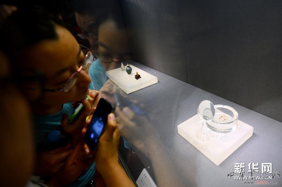 （XHDW）（3）山東舉辦&ldquo;盛世佛光&mdash;&mdash;汶上寶相寺塔地宮出土佛教文物展&rdquo;