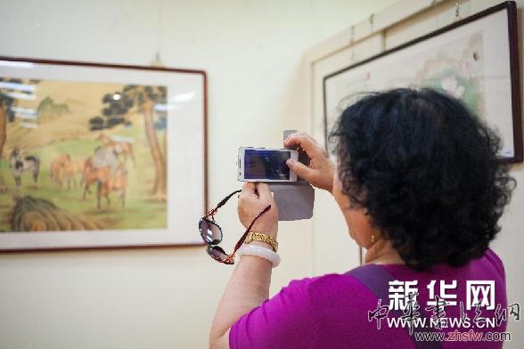 （晚報）（2）國家行政學院舉行&ldquo;學院夢翰墨情&rdquo;書畫展暨名家筆會