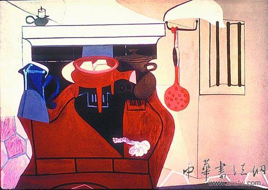 吉洛:從畢加索的繆斯到獨(dú)立藝術(shù)家 弗朗索瓦絲·吉洛作品《陶器》(1951)