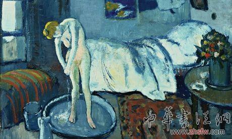 畢加索的《藍(lán)色房間》