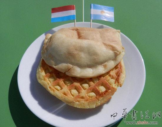 美藝術家巧手混搭各國美食重現(xiàn)世界杯 美藝術家巧手混搭各國美食重現(xiàn)世界杯