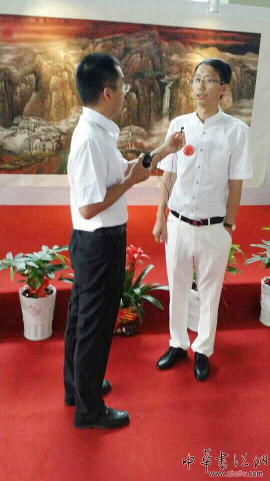 宋斌個展大連開幕 25米山水長卷震驚全場