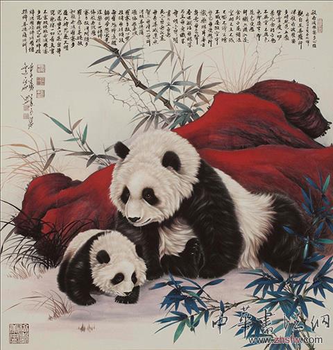 中國當(dāng)代藝術(shù)鬼才田七國寶熊貓系列作品網(wǎng)絡(luò)聯(lián)盟展