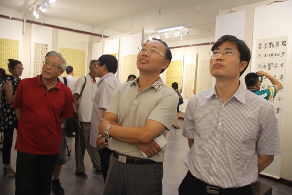 第四屆遼寧省書(shū)法蘭亭獎(jiǎng)?wù)褂[在凌源開(kāi)幕