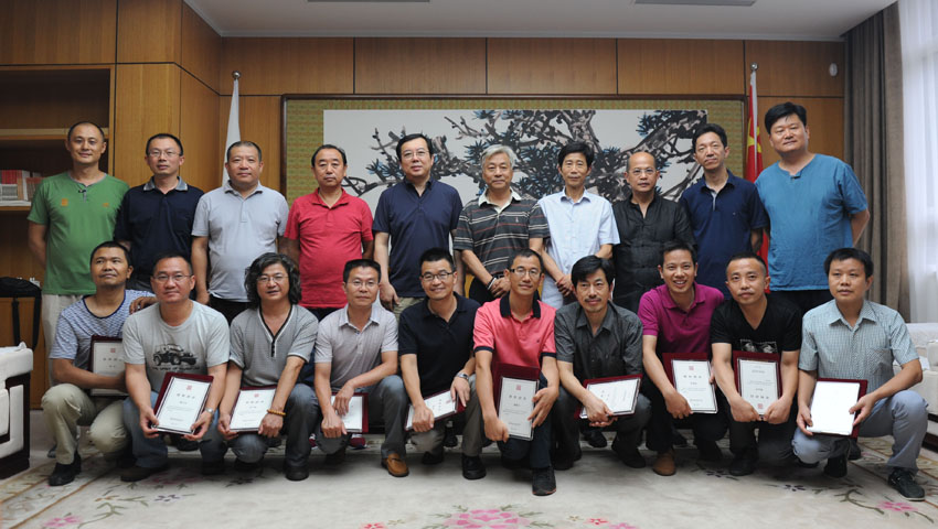 “湖北省十大青年書法家”作品展在京開幕