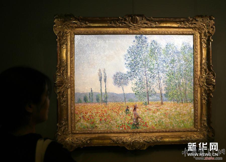 紐約蘇富比:印象派大師莫奈三幅名作亮相香港 組圖 (晚報(bào))(3)即將在紐約蘇富比拍賣的印象派大師莫奈三幅名作亮相香港