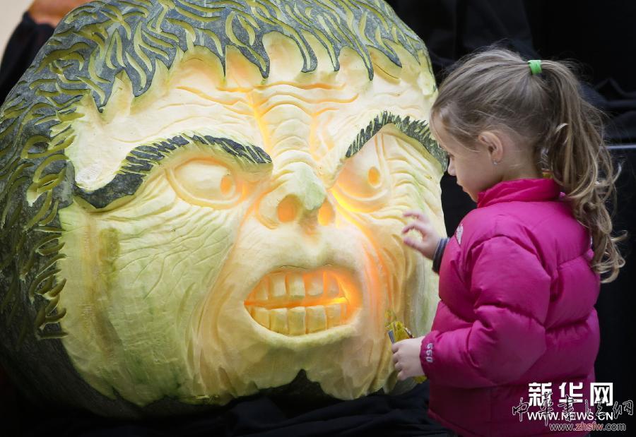 妙趣南瓜雕刻展 (XHDW)(6)妙趣南瓜雕刻展