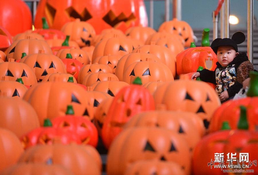 “南瓜燈”亮相沈陽(yáng) (晚報(bào))(2)“南瓜燈”亮相沈陽(yáng)