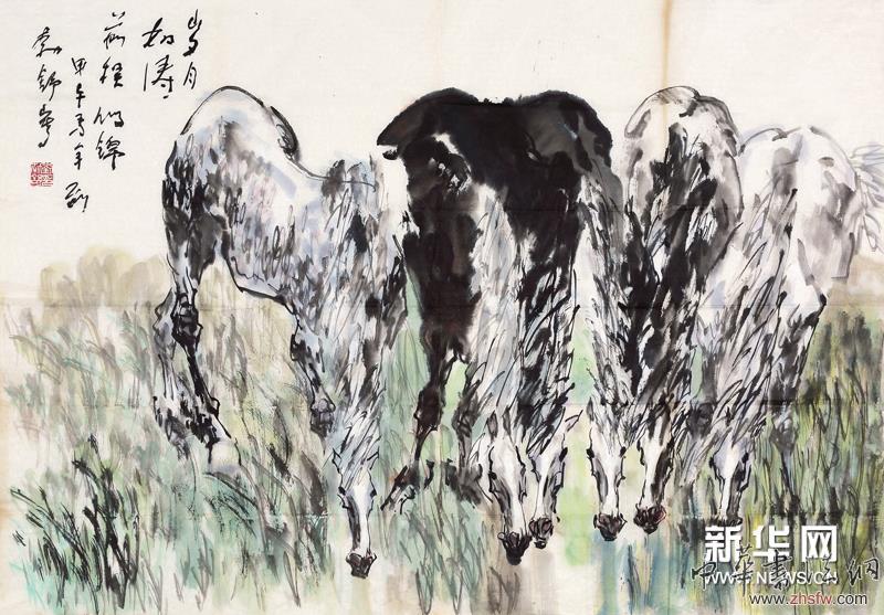作品名稱:歲月如歌 尺寸:138x96cm 創(chuàng)作時間:1954年