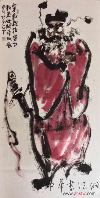 莊玉君：焦墨寫鐘馗，揮毫揚正氣